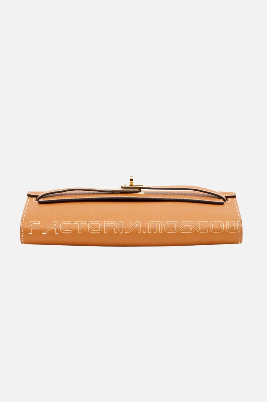 Hermès Kelly To-Go Wallet Caramel Epsom GHW