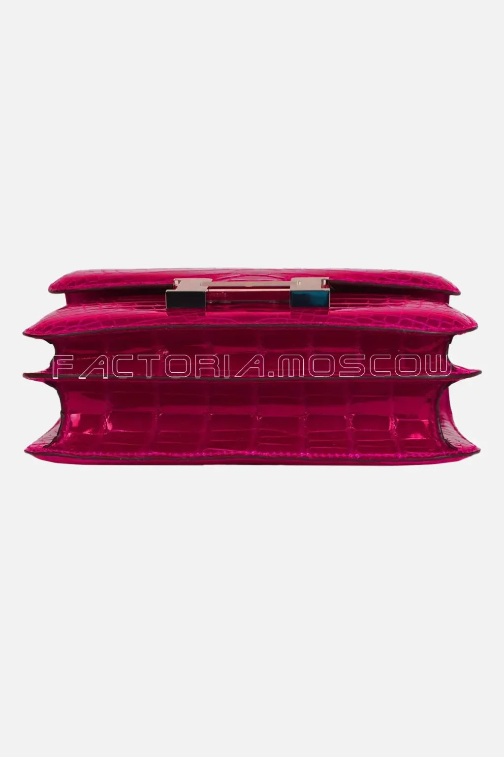 Hermès Constance 18 Rose Pourpre Shiny Alligator PHW
