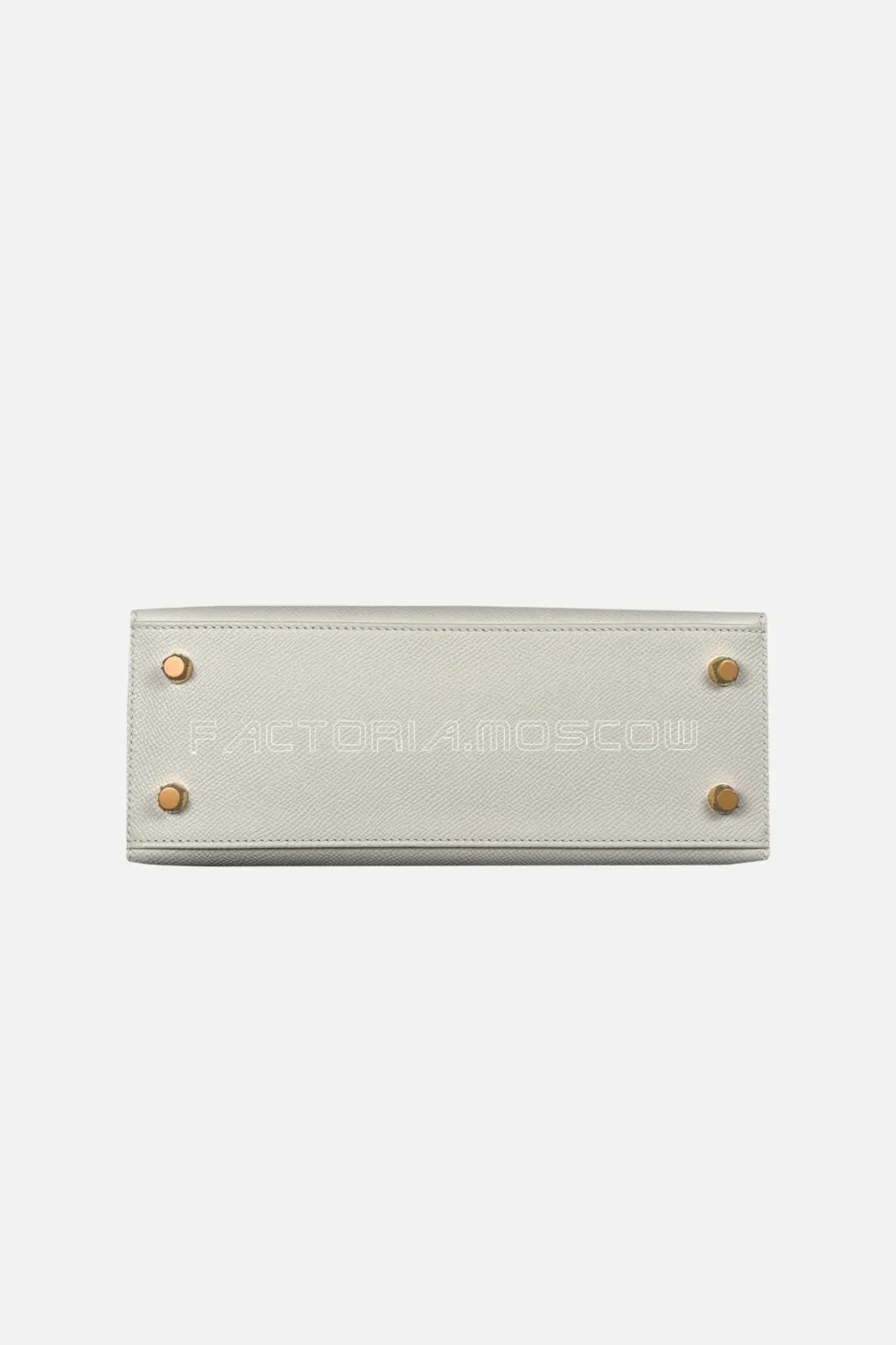 Hermes Kelly Sellier 25 Epsom Colour Craie Hardware GHW