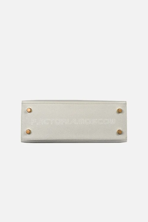 Hermes Kelly Sellier 25 Epsom Colour Craie Hardware GHW