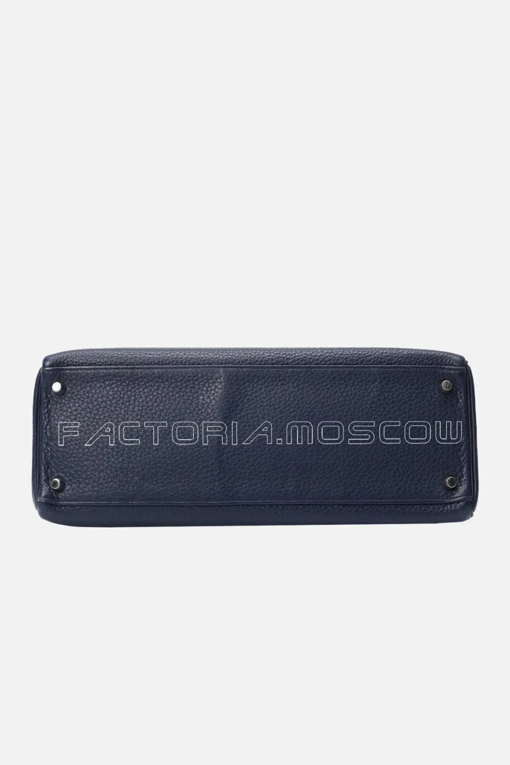 Hermes Kelly Retourne 35 Togo Colour Blue Nuit PHW