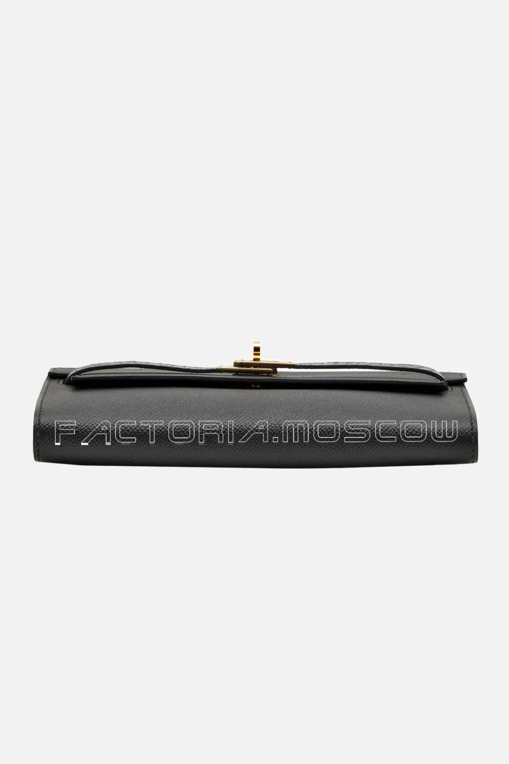 Hermès Kelly To-Go Wallet Touch Black Epsom And Alligator GHW