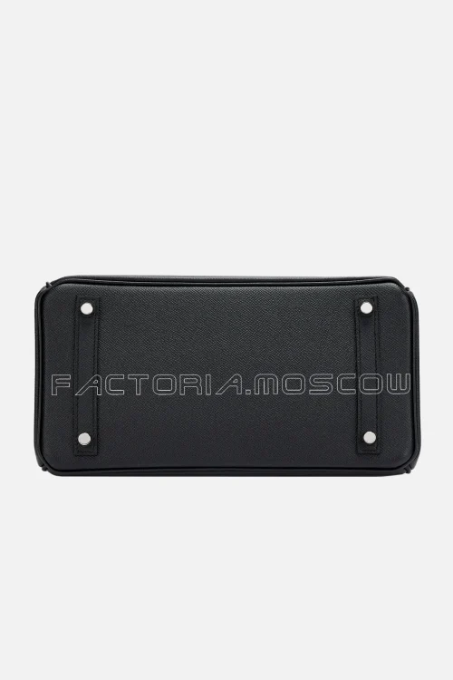 Hermes Black Epsom Birkin 30 PHW