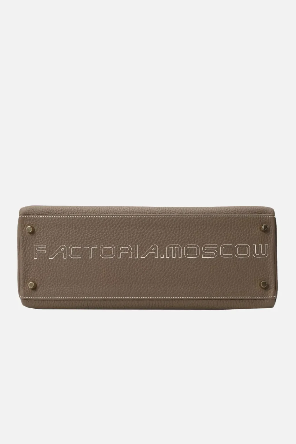 Hermes Kelly Retourne 35 Togo Colour Etoupe GHW