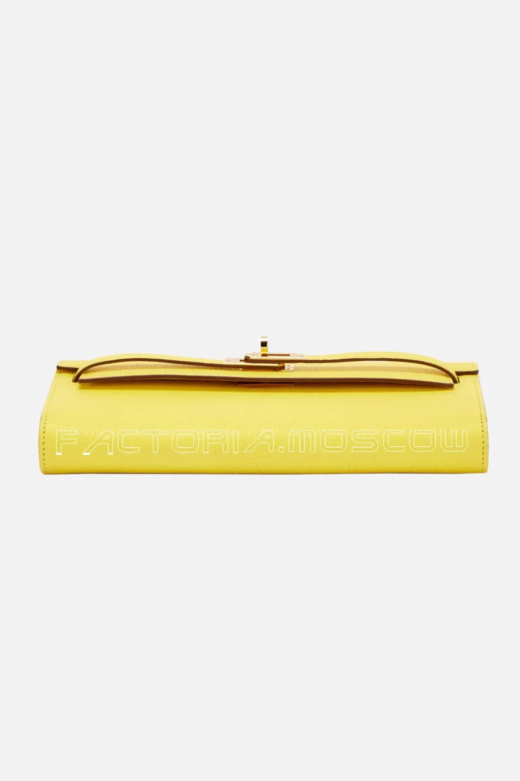 Hermès Kelly To-Go Wallet Jaune Citron Chèvre Mysore GHW
