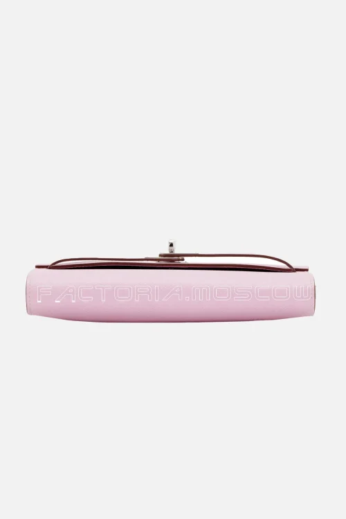 Hermès Kelly To Go Wallet Mauve Sylvestre Epsom PHW