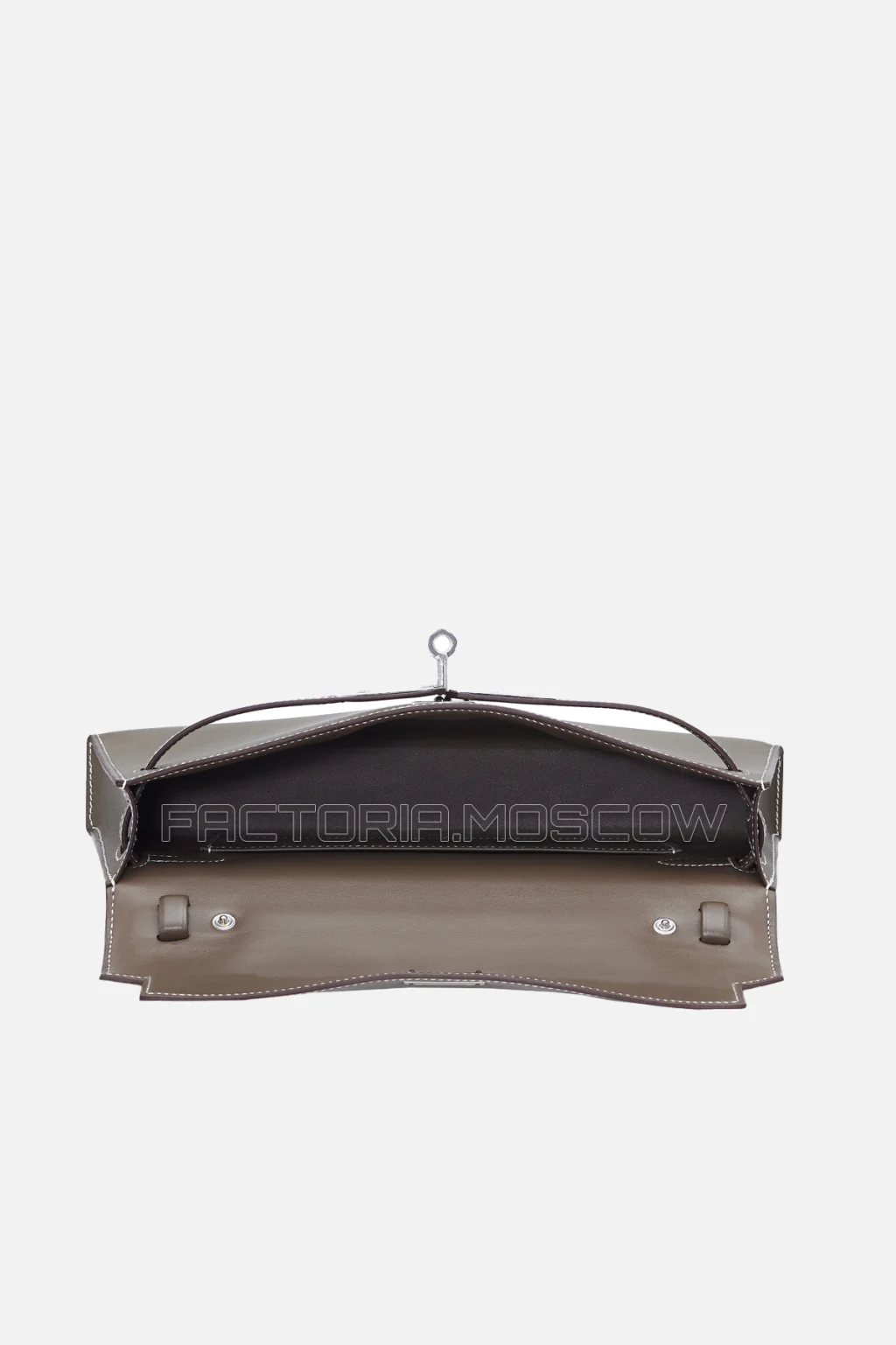 Hermes Kelly Elan Etoupe Madame Leather PHW