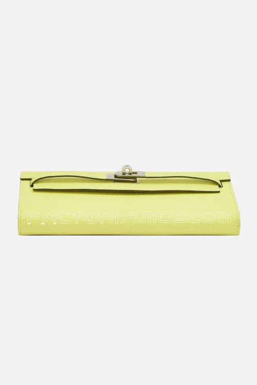 Hermès Kelly To-Go Wallet Jaune Bourgeon Chèvre Mysore PHW