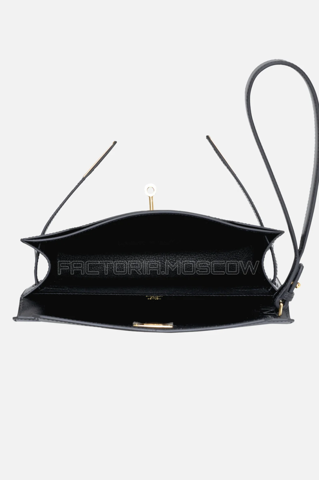Hermès Kelly Depeches 25 Black Box Calf GHW