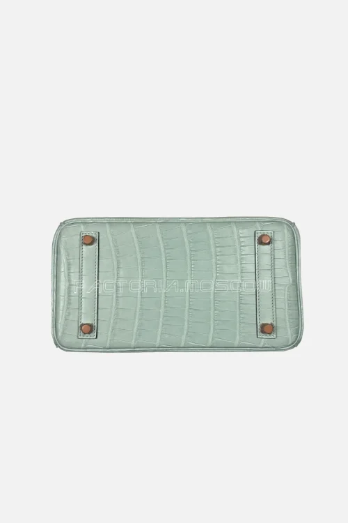 Hermès Birkin 25 Alligator Matte Colour Vert D'Eau Hardware GHW