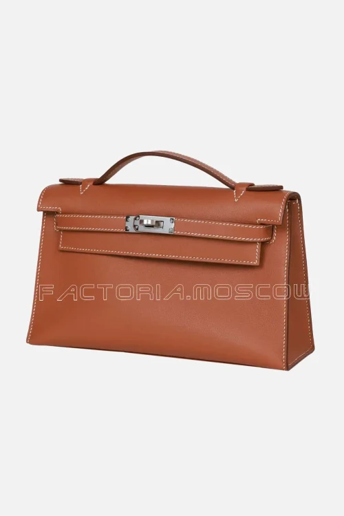 Hermès Kelly Pochette Swift Colour GHW PHW