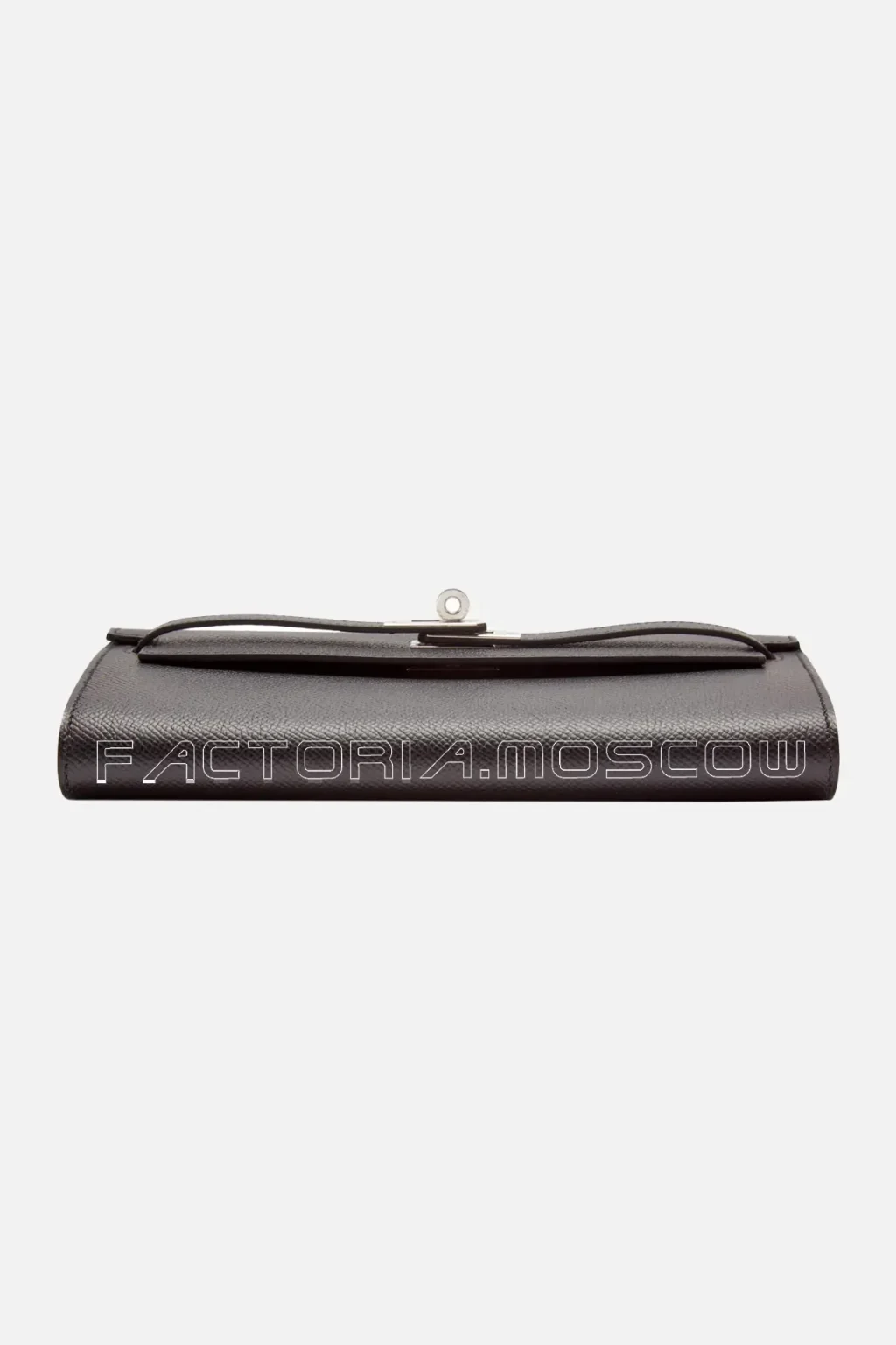 Hermès Kelly To Go Wallet Black Epsom PHW