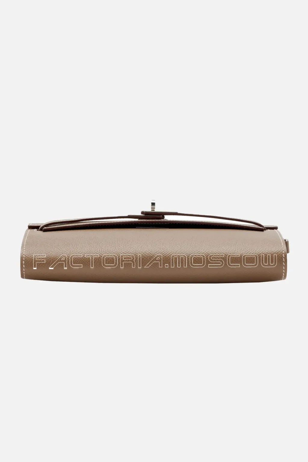 Hermès Kelly To Go Wallet Étoupe Epsom PHW