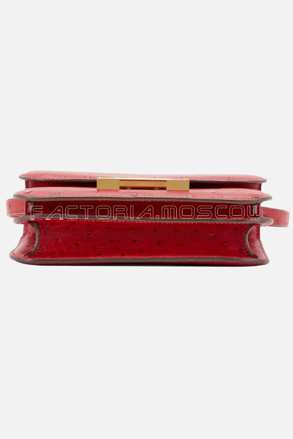 Hermès Constance 18 Rouge Vif Ostrich GHW