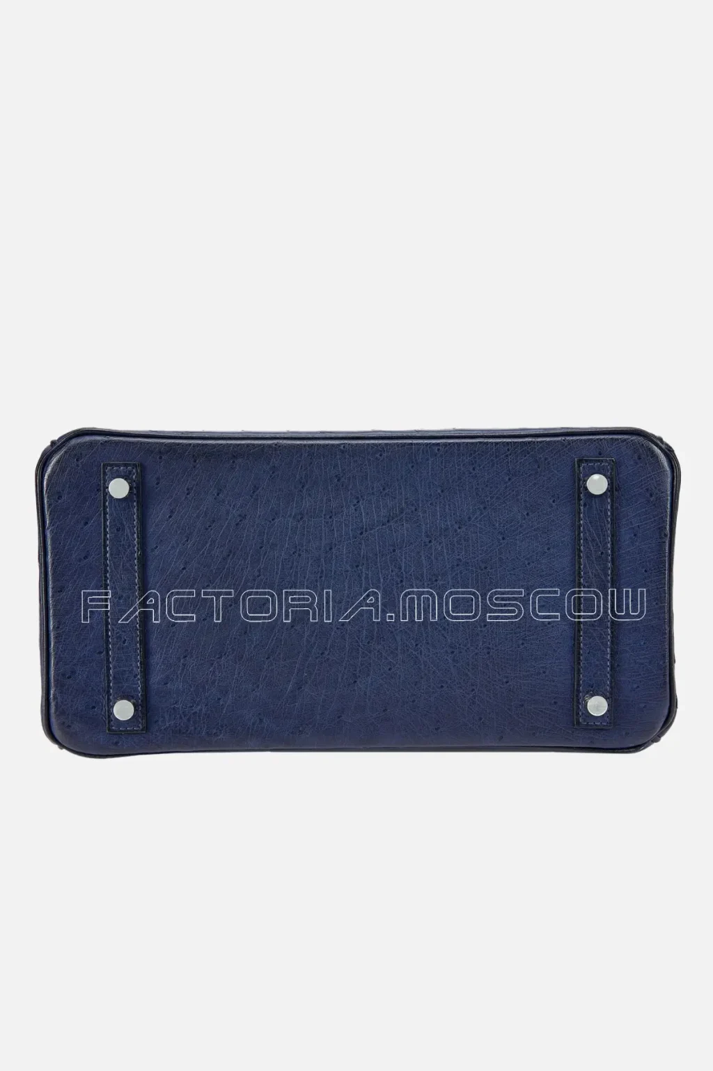 Hermes Bleu Iris Ostrich Birkin 30 PHW