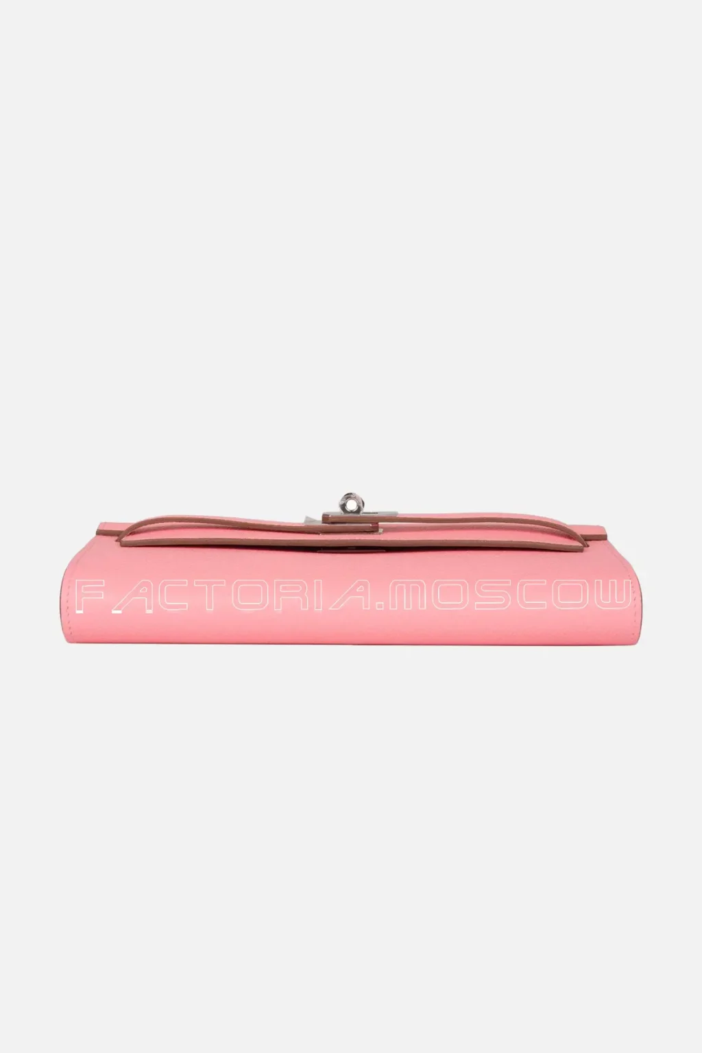Hermès Kelly Classic Wallet To Go Rose Confetti Epsom PHW