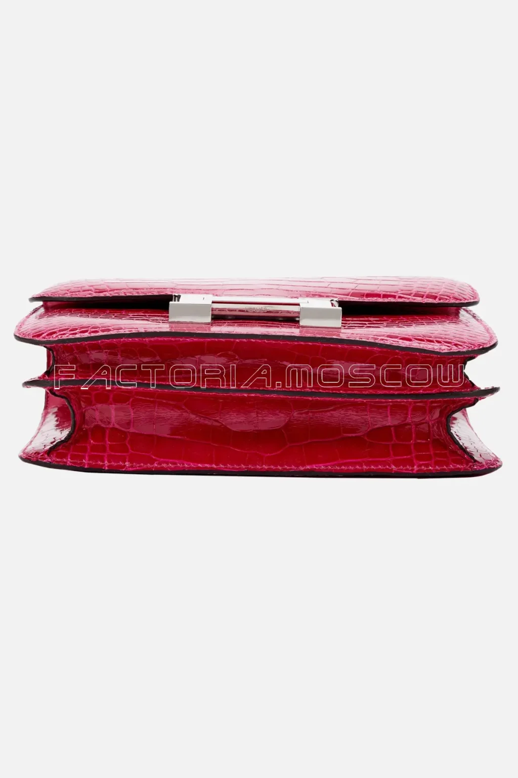 Hermès Mini Constance 18 Rose Scheherazade Shiny Alligator PHW