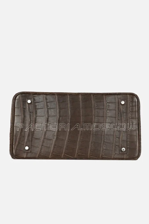 Hermès Birkin 35 Matte Alligator Colour Gris Elephant PHW