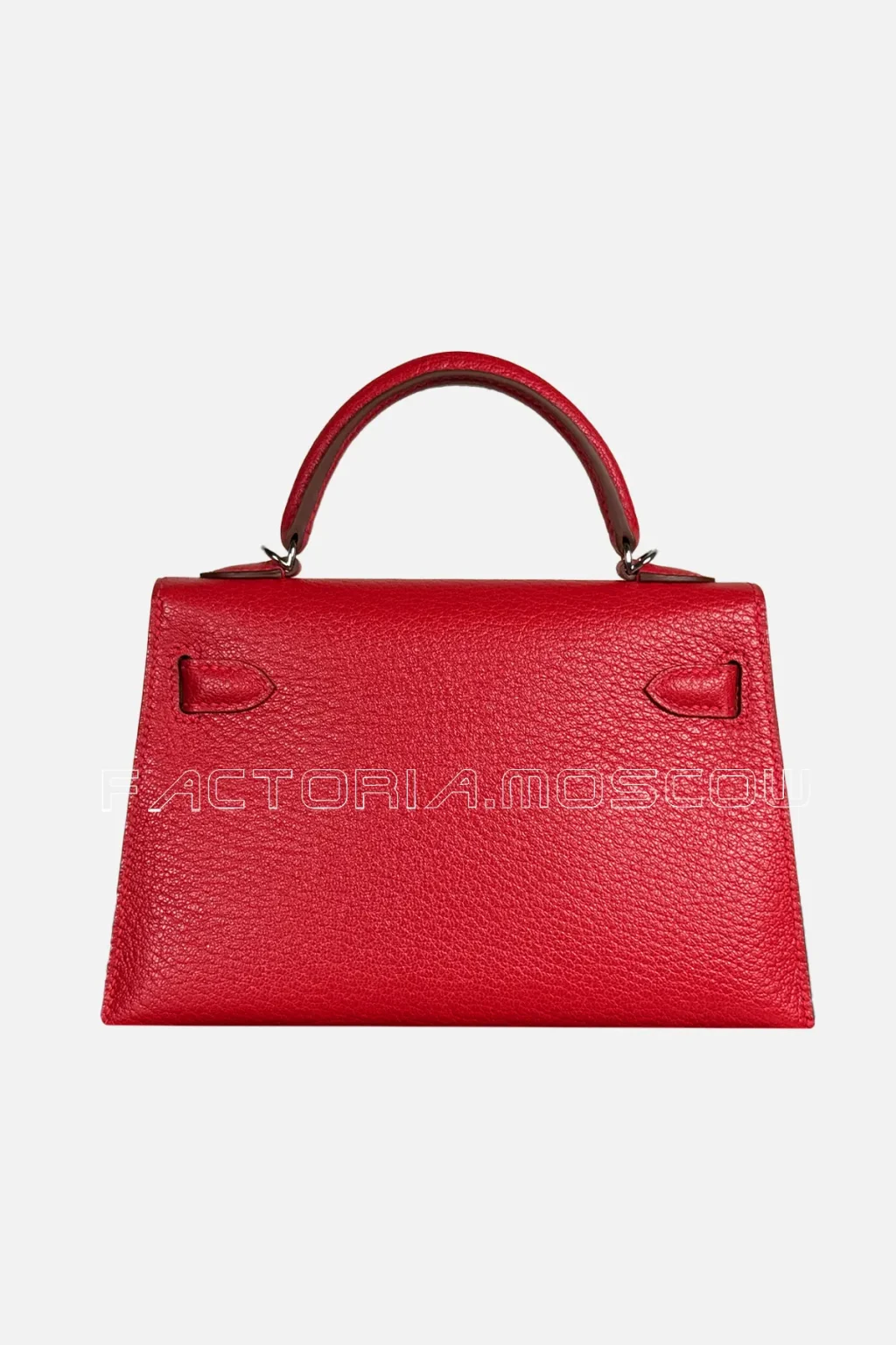 Hermes Kelly Mini 20 Chèvre Colour Rouge Casaque PHW