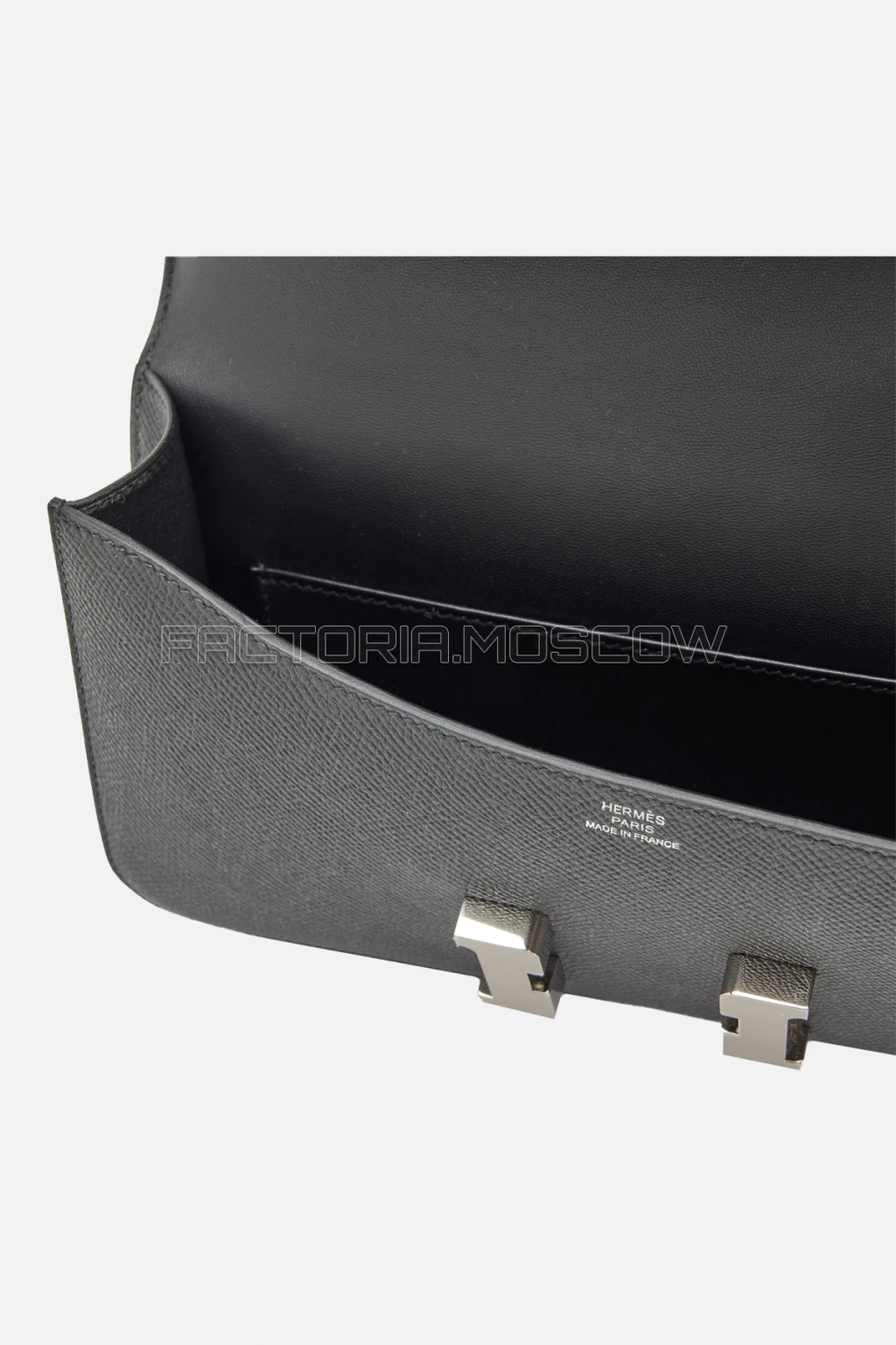 Hermès Constance Elan Black Epsom PHW