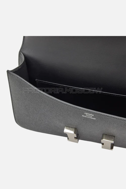 Hermès Constance Elan Black Epsom PHW