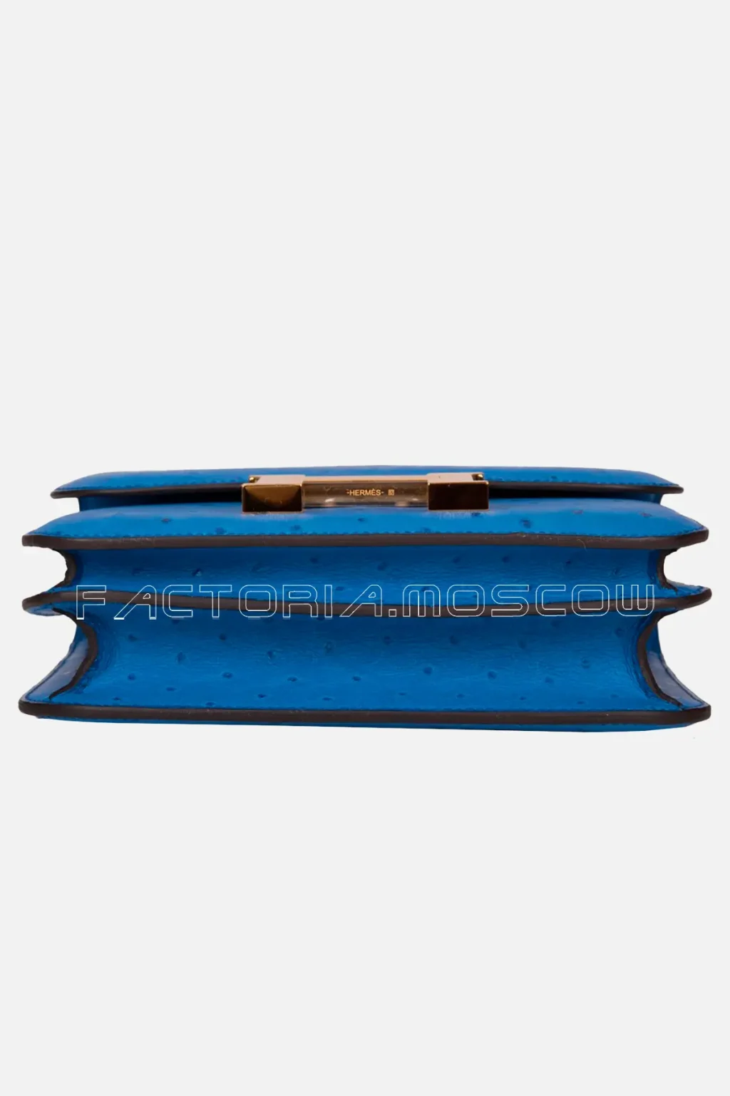 Hermès Mini Constance 18 Mykonos Ostrich GHW