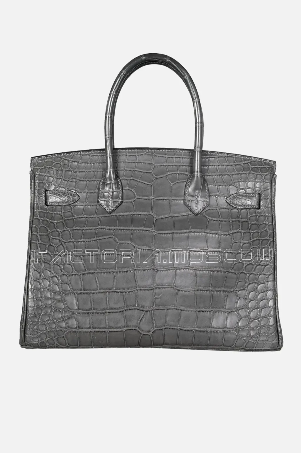 Hermes Birkin 30 Graphite Matte Alligator GHW