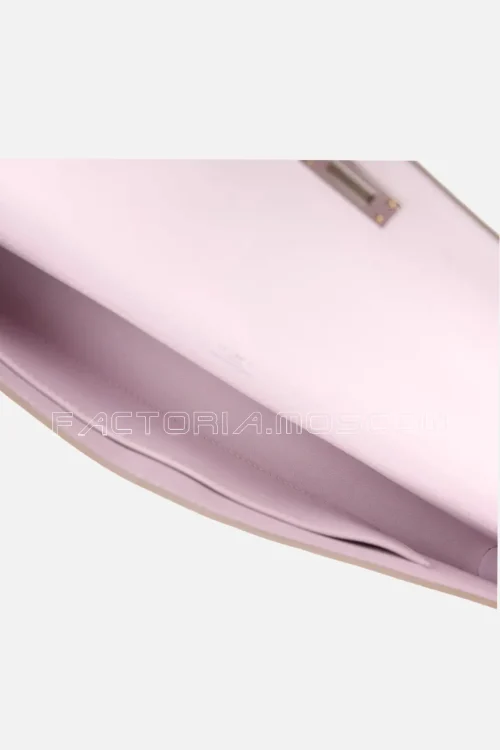 Hermès Kelly Cut Mauve Pale Swift PHW