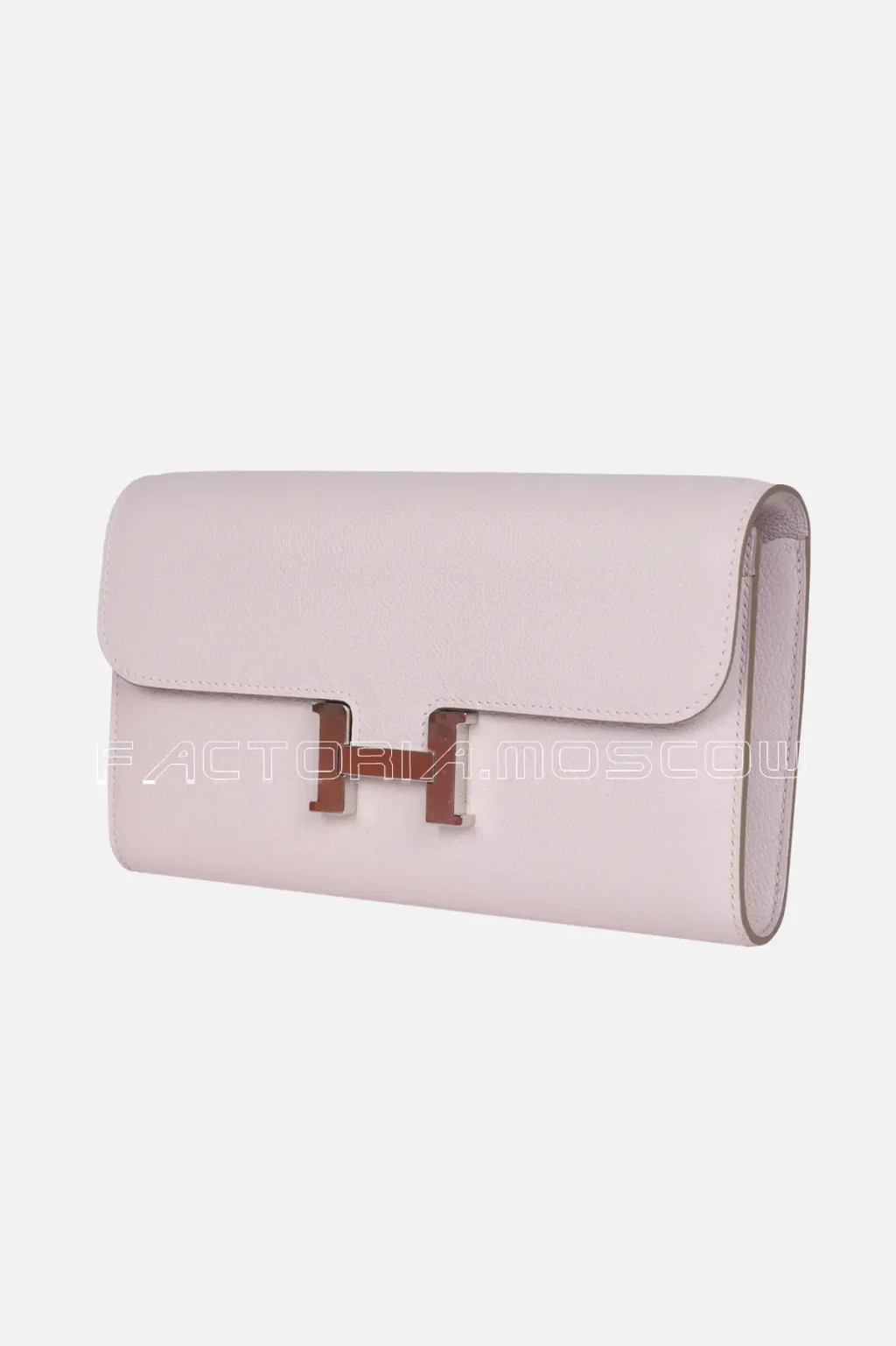 Hermès Constance Wallet To Go Mauve Pale Evercolor PHW