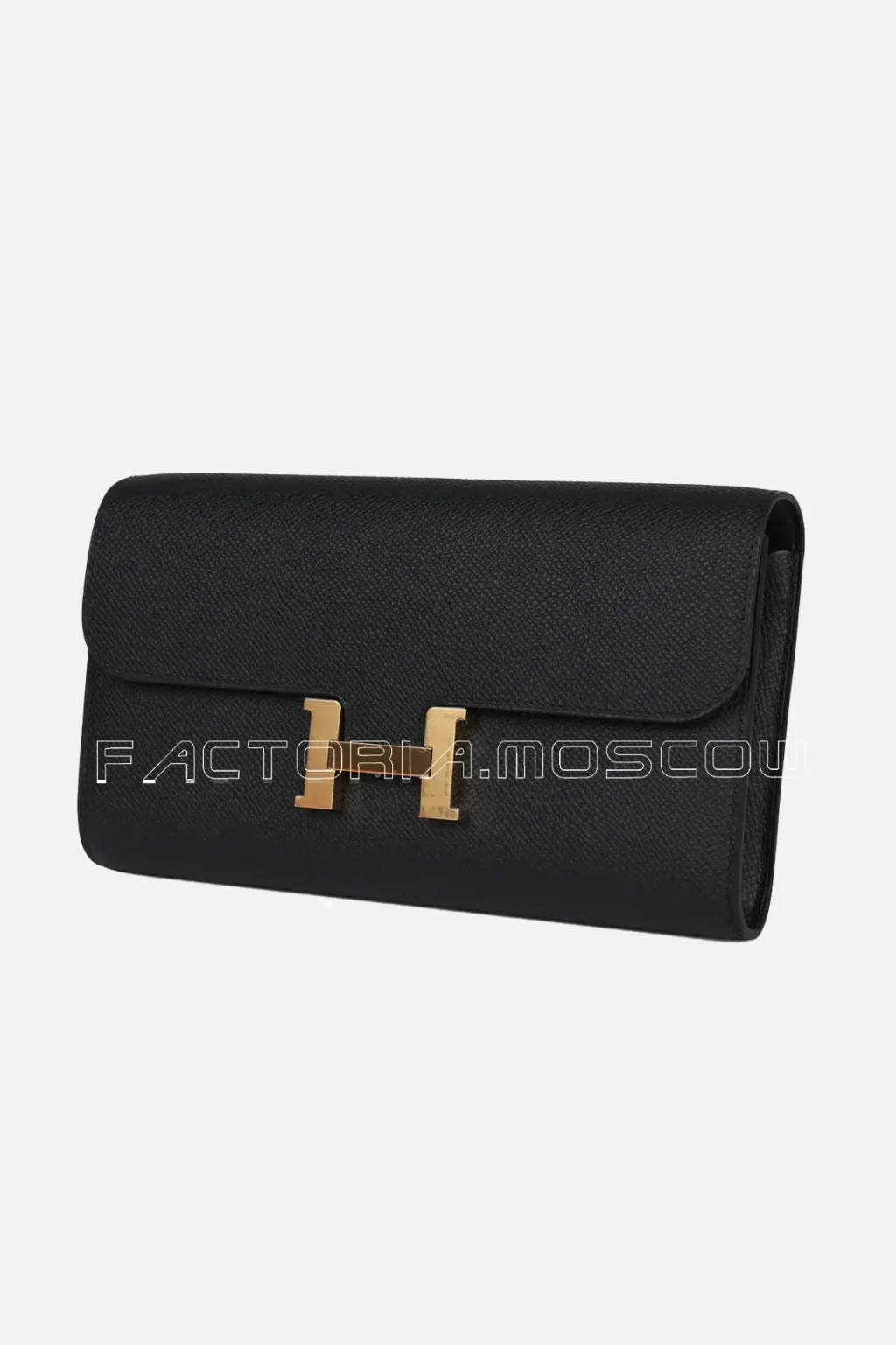 Hermès Constance Wallet To Go Black Epsom GHW
