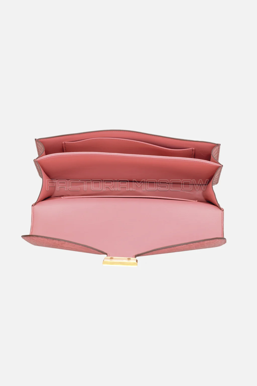 Hermès Constance Elan Rose Indien Matte Niloticus Crocodile GHW