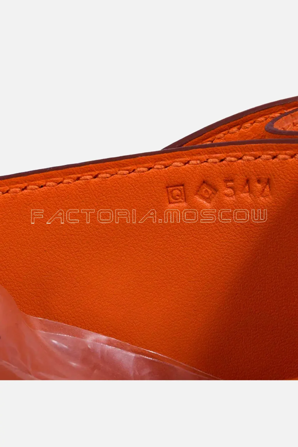 Hermes Constance 18 Orange Epsom PHW