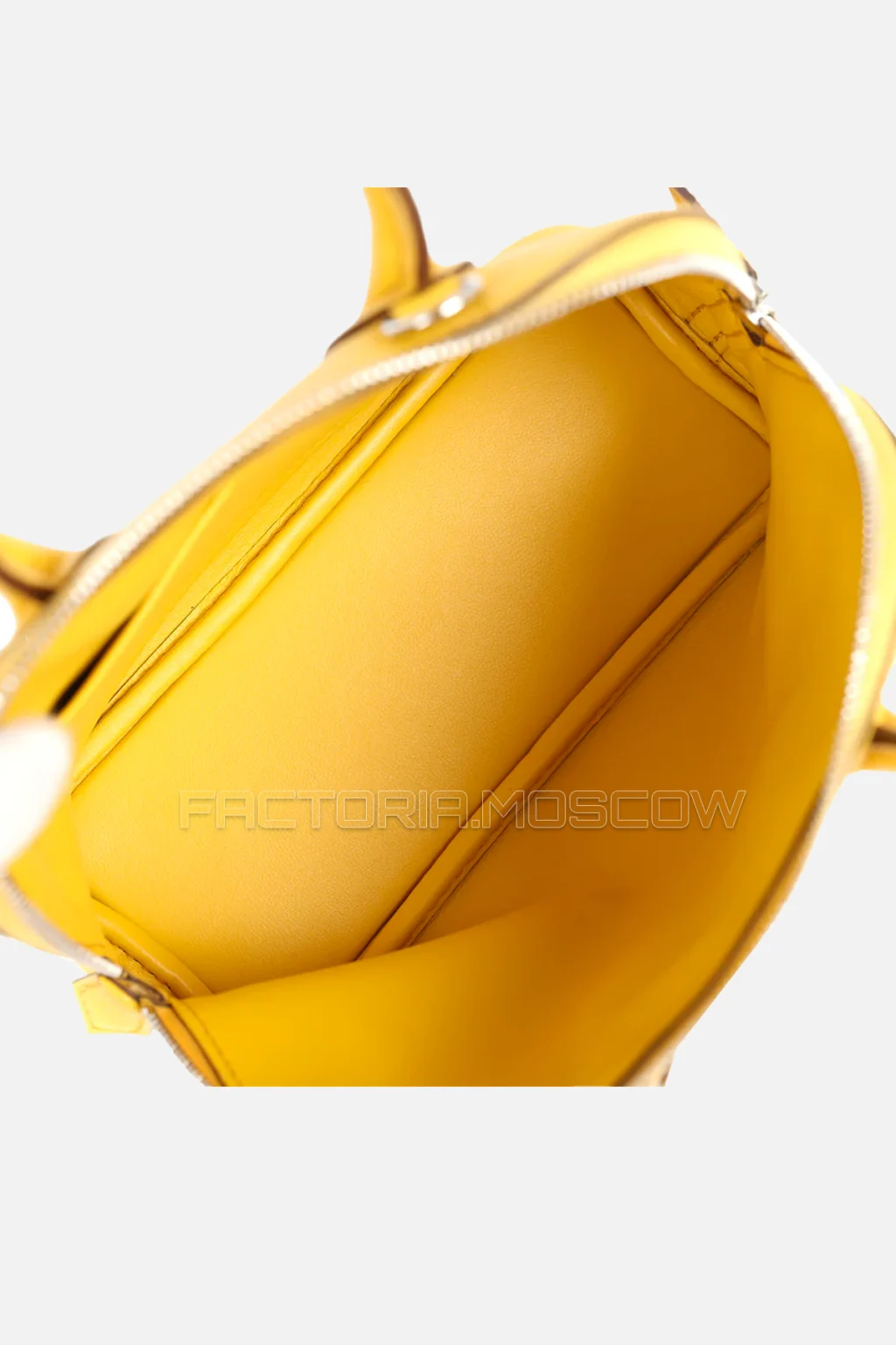Hermès Mini Bolide Sun Chevre Mysore PHW