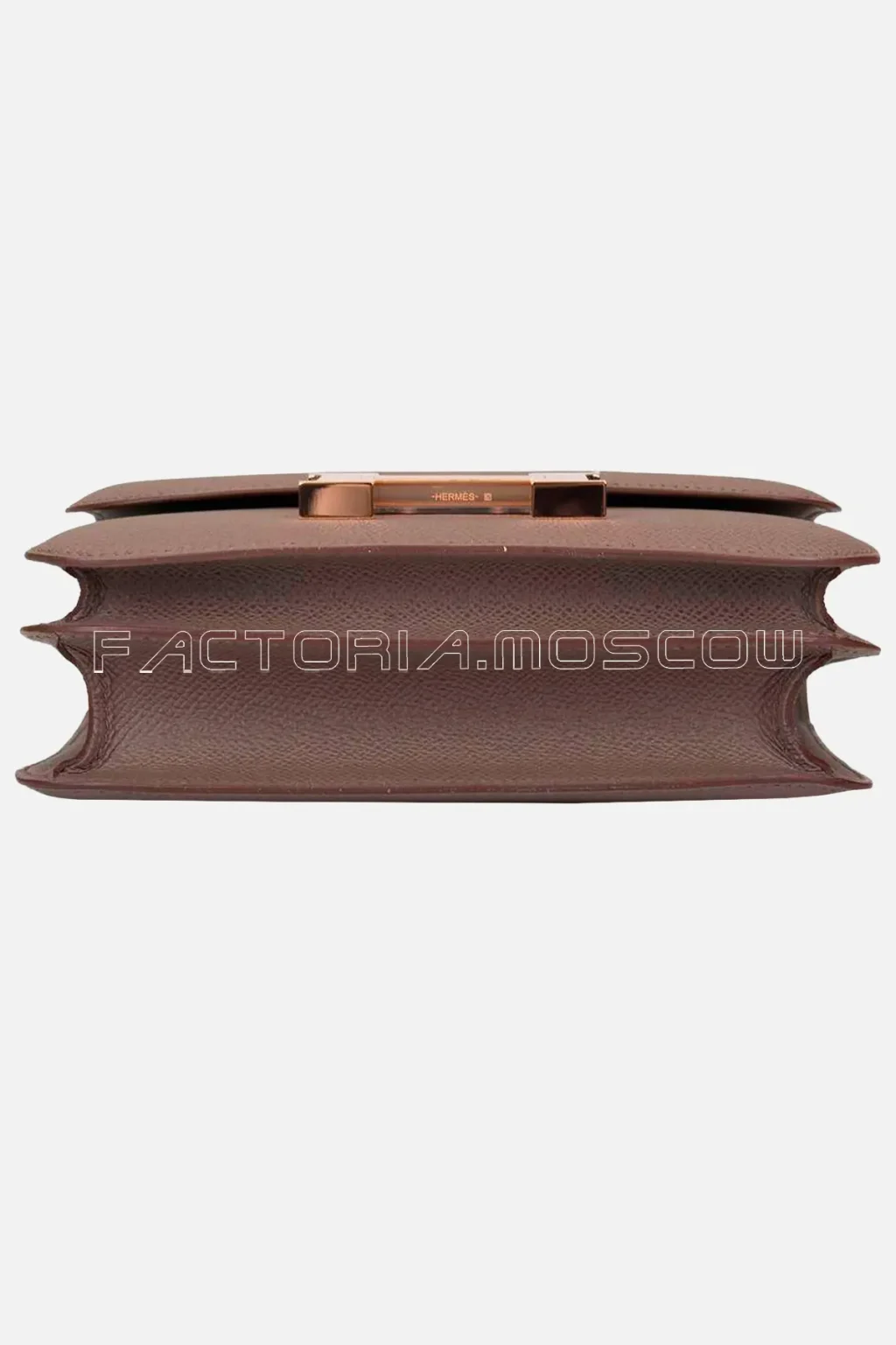 Hermès Mini Constance 18 Etain Epsom RGHW