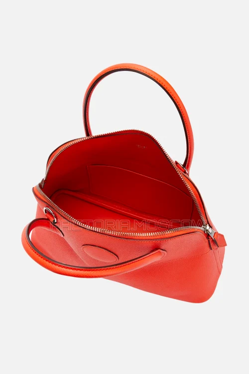 Hermès Bolide 27 Rose Jaipur Epsom PHW