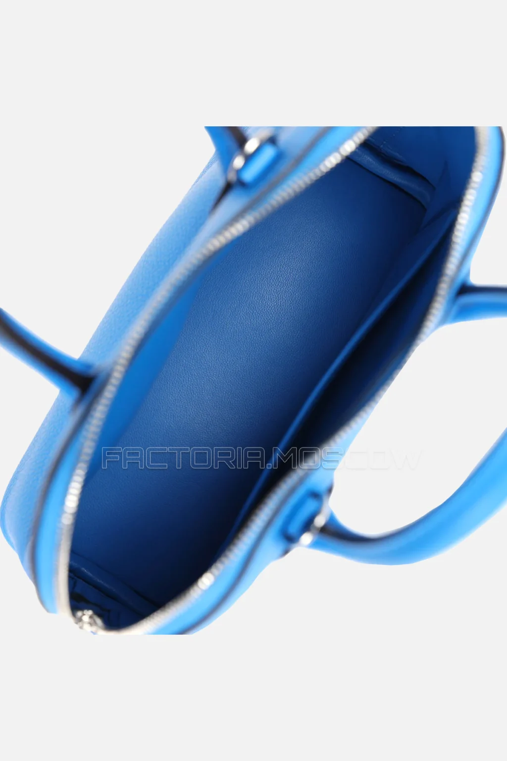Hermès Mini Bolide Bleu France Evercolor PHW