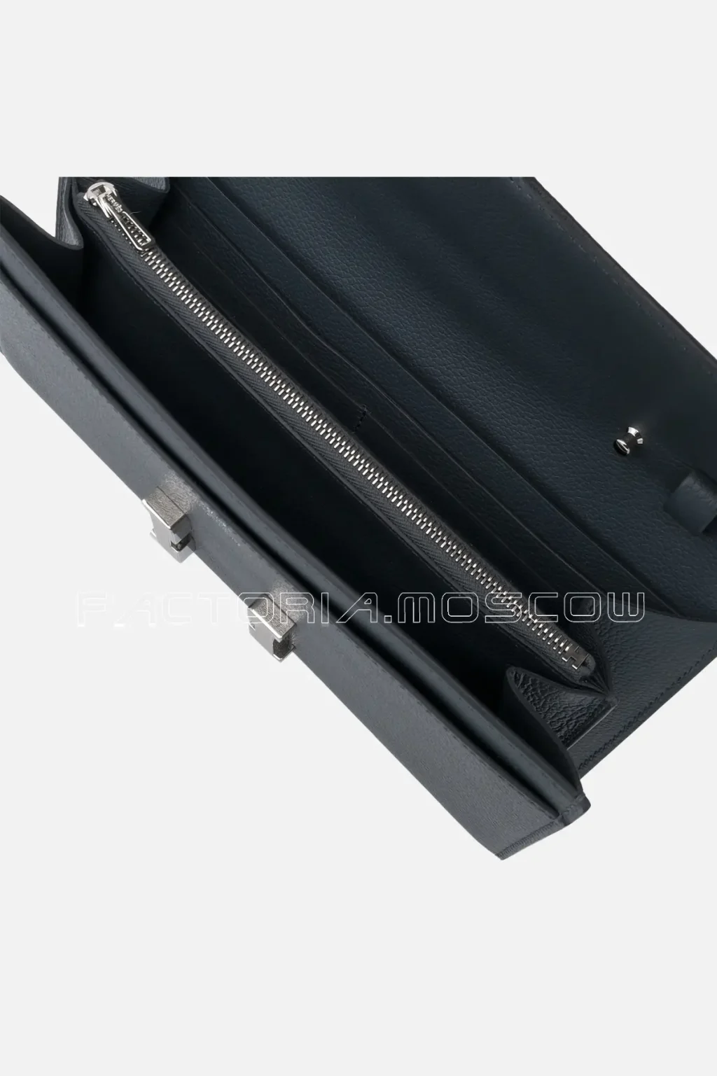 Hermès Constance To-Go Wallet Gris Misty Evercolor PHW