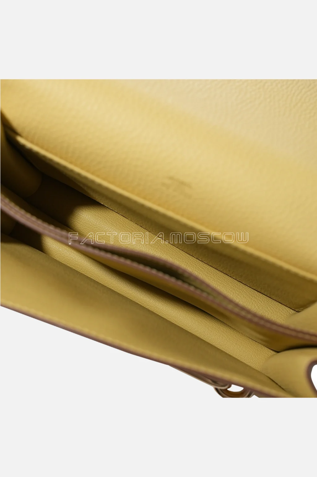 Hermès Roulis 23 Jaune Poussin Clemence GHW