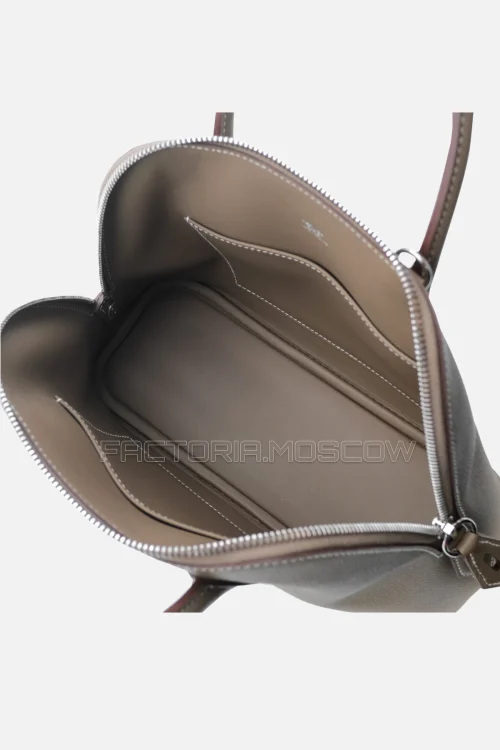 Hermès Bolide 25 Etoupe Epsom PHW
