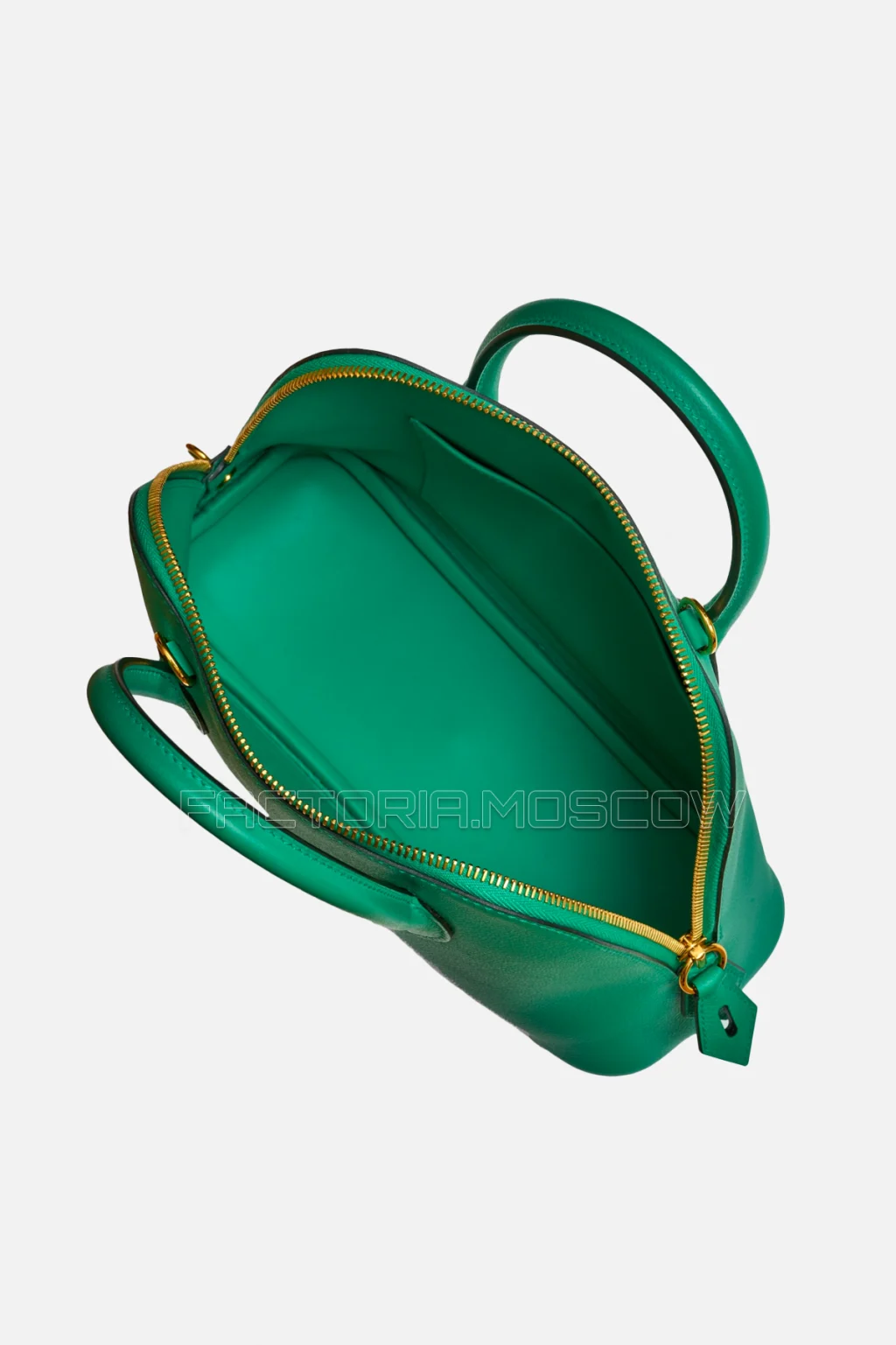 Hermès Bolide 25 Menthe Evercolor GHW