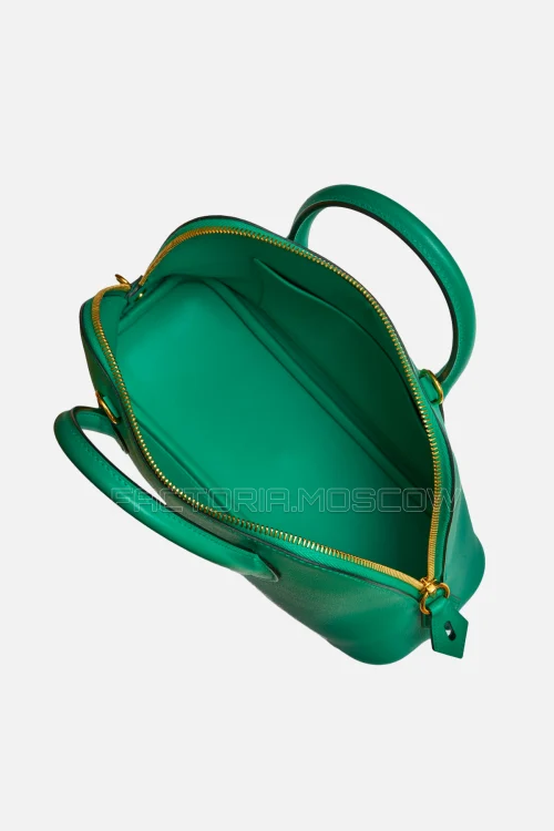 Hermès Bolide 25 Menthe Evercolor GHW