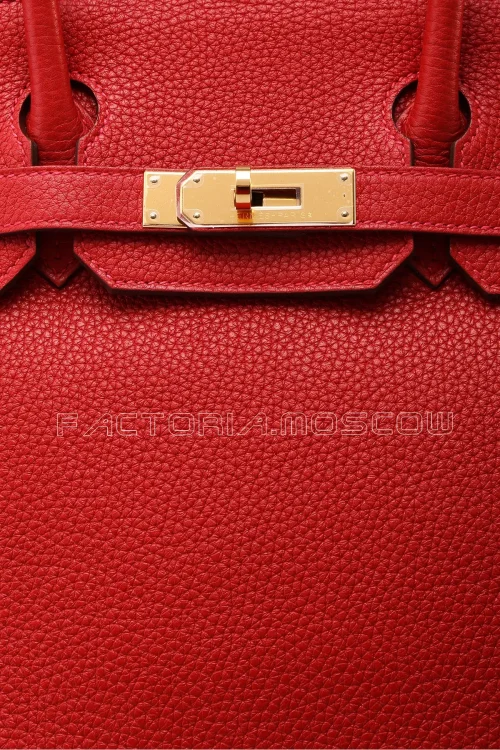 Hermes Birkin 30 Taurillon Clemence Colour Rouge Casaque GHW