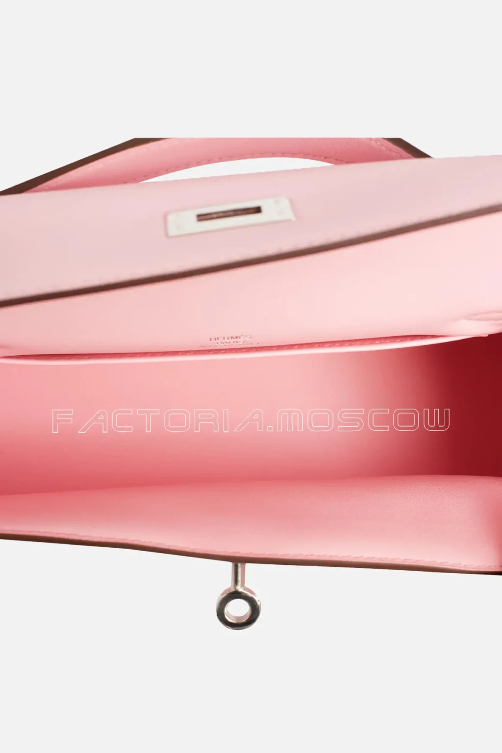 Hermes Kelly Pochette Swift Colour Rose Sakura PHW