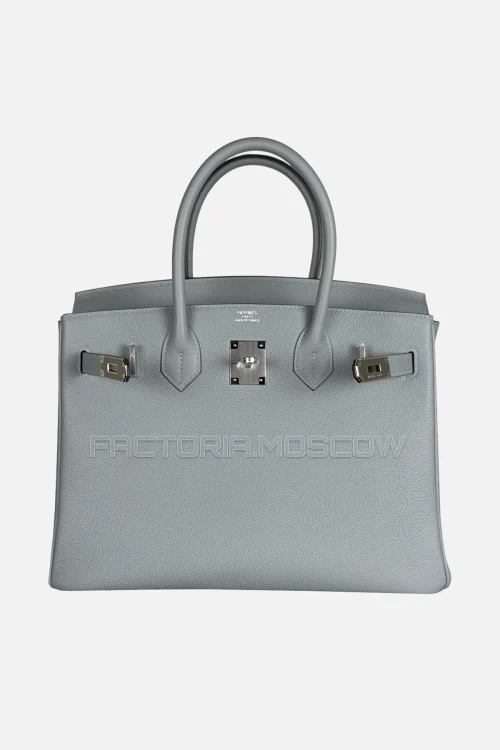 Hermes Birkin 30 Togo Colour Blue Lin Hardware PHW