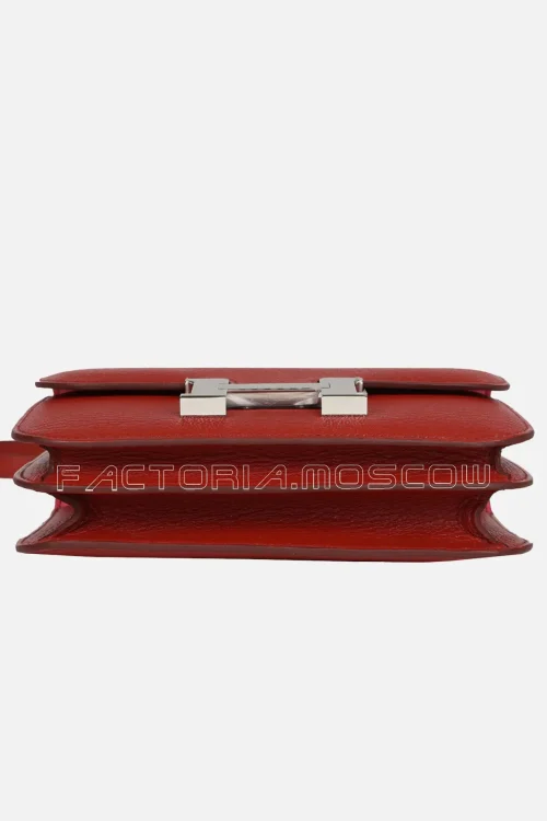 Hermès Constance 18 Brique Verso Chevre Mysore PHW