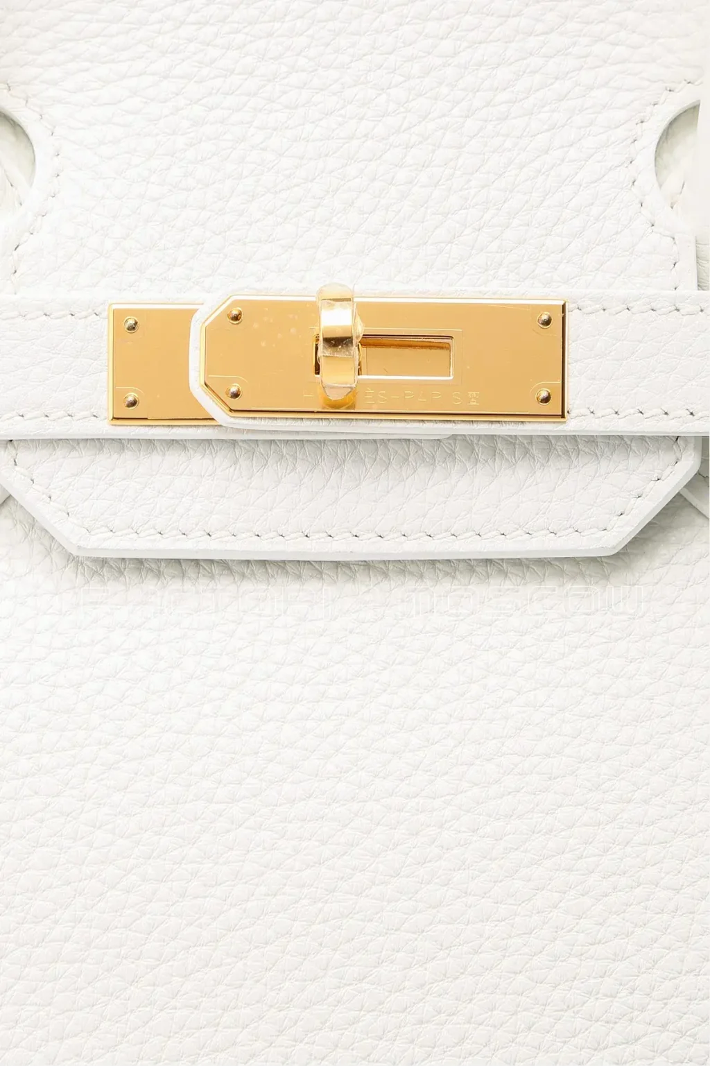 Hermes Birkin 30 Blanc Taurillon Clemence GHW