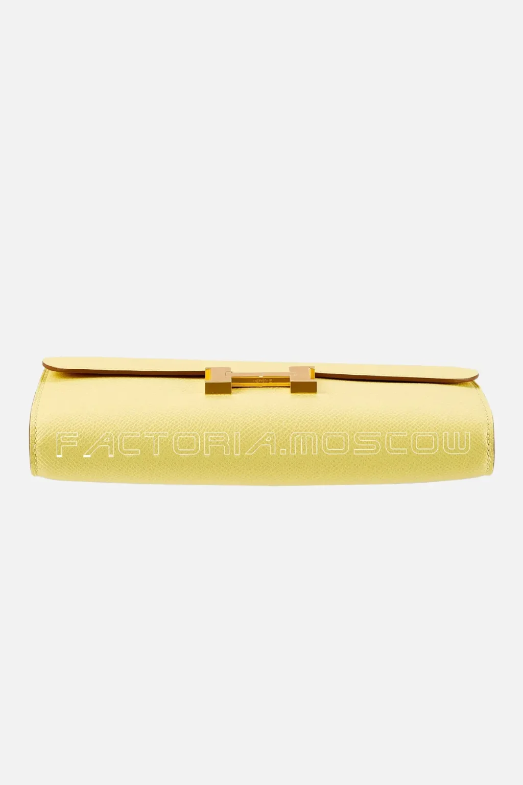 Hermès Constance Long-To-Go Wallet Jaune Poussin Epsom GHW