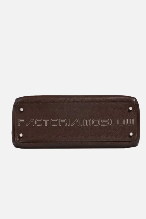 Hermès Kelly Retourne 32 Clémence Colour Cacao PHW