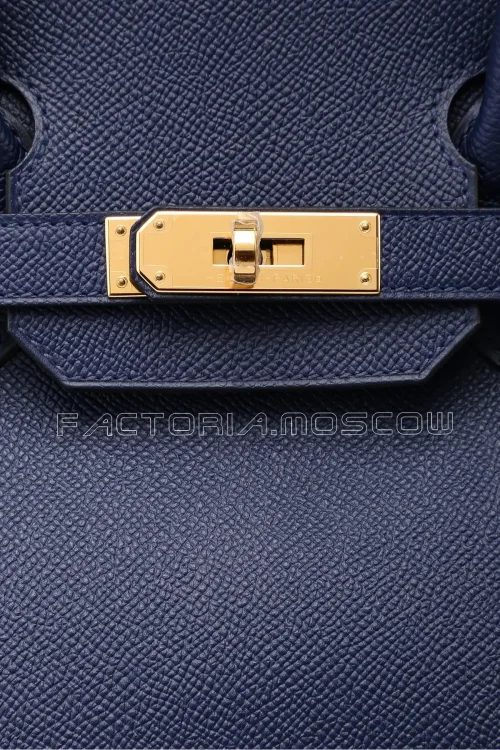 Hermes Birkin 30 Bleu Saphir Epsom GHW