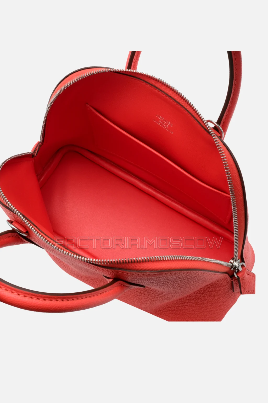 Hermès Mini Bolide Orange Field Chèvre Mysore PHW